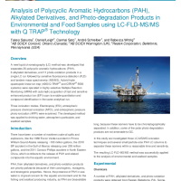 Analysis of PAH, Alkylated Derivatives and Photo-degradation Products in Environmental and Food Samples