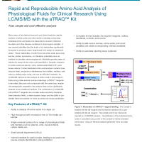 Rapid and Reproducible Amino Acid Analysis of Physiological Fluids