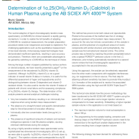 Determination of 1α,25(OH)2-Vitamin D3 (Calcitriol) in Human Plasma