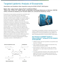 Targeted Lipidomic Analysis of Eicosanoids
