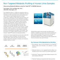 Non-Targeted Metabolic Profiling of Human Urine Samples