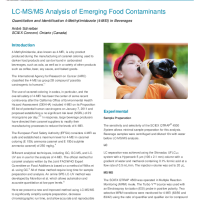 Quantitation and Identification 4-Methylimidazole (4-MEI) in Beverages